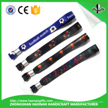 Custom High Quality and Festival Fashion Fabric Wristband